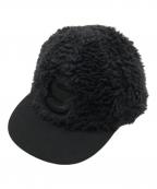 sacaiサカイ）の古着「Faux Shearling S Cap」｜ブラック