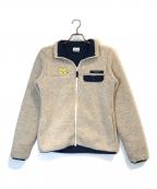 Columbiaコロンビア）の古着「ボアジャケット」｜アイボリー