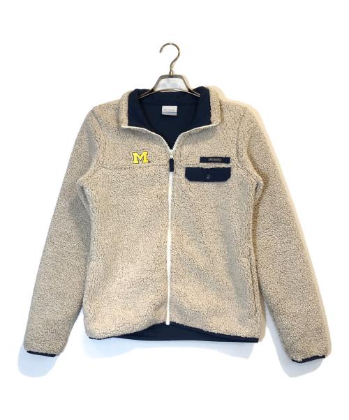 Columbia（コロンビア）Columbia (コロンビア) ボアジャケット アイボリー サイズ:Sの古着・服飾アイテム