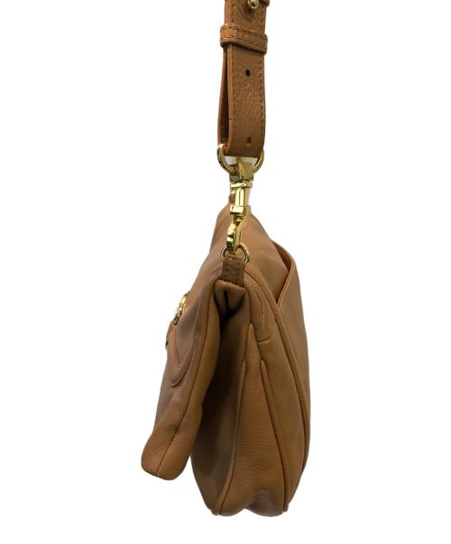 TORY BURCH（トリーバーチ）TORY BURCH (トリーバーチ) ショルダーレザーバッグ ブラウンの古着・服飾アイテム