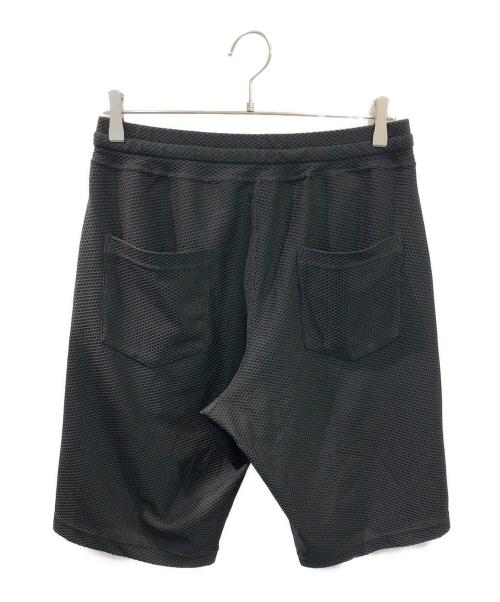 1piu1uguale3（ウノピュウノウグァーレトレ）1piu1uguale3 (ウノピュウノウグァーレトレ) ハーフメッシュパンツ ブラック サイズ:Vの古着・服飾アイテム