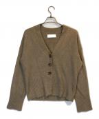 TODAYFULトゥデイフル）の古着「ラクーンニットカーディガン」｜ブラウン