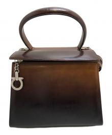 Salvatore Ferragamo（サルヴァトーレ フェラガモ）の古着「ガンチーニショルダーバッグ」｜ブラウン