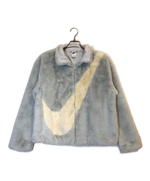 NIKE（ナイキ）NIKE (ナイキ) ボアジャケット ライトグレー サイズ:Mの古着・服飾アイテム