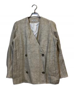 中古・古着通販】SHE TOKYO (シートーキョー) ノーカラージャケット