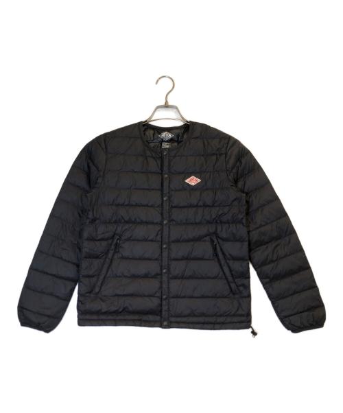 DANTON（ダントン）DANTON (ダントン) クルーネックインナーダウンジャケット ブラック サイズ:34の古着・服飾アイテム