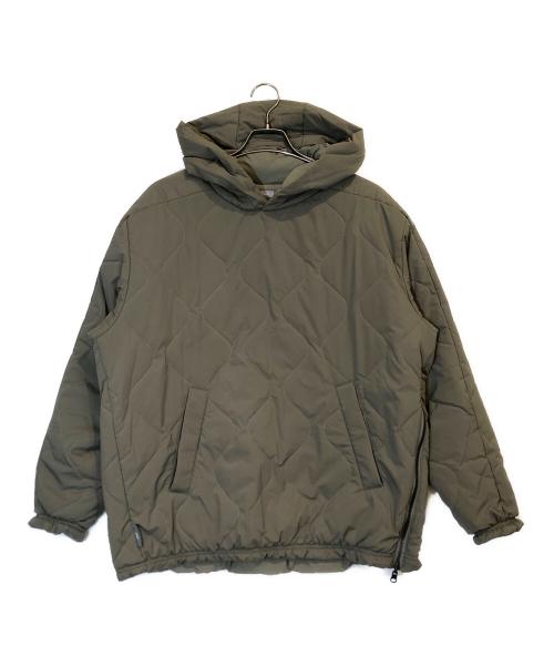 JOURNAL STANDARD relume（ジャーナルスタンダード レリューム）JOURNAL STANDARD relume (ジャーナルスタンダード レリューム) キルティングプルオーバージャケット カーキ サイズ:表記なしの古着・服飾アイテム