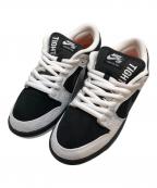 NIKE×TIGHTBOOTH PRODUCTIONナイキ×タイトブースプロダクション）の古着「Nike SB Dunk Low Pro QS Black and White」｜ブラック
