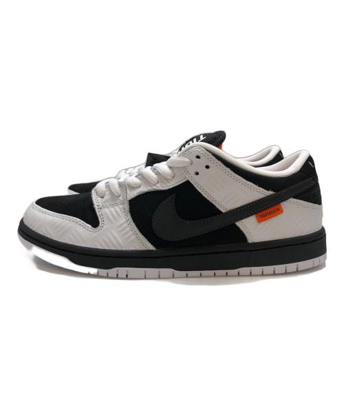 NIKE（ナイキ）NIKE TIGHTBOOTH PRODUCTION Nike SB Dunk Low Pro QS Black and White ブラック サイズ:UK8.5/EUR43/BR41/CN275(2.5) 未使用品の古着・服飾アイテム