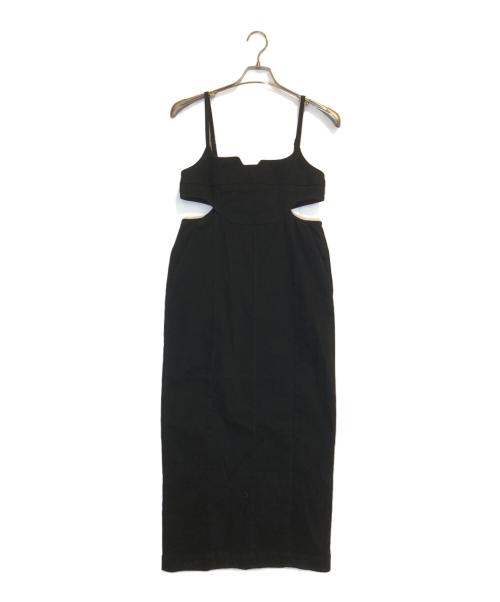 COLLAGE GALLARDAGALANTE（コラージュ ガリャルダガランテ）COLLAGE GALLARDAGALANTE (コラージュ ガリャルダガランテ) ワンピース ブラック サイズ:Free 未使用品の古着・服飾アイテム