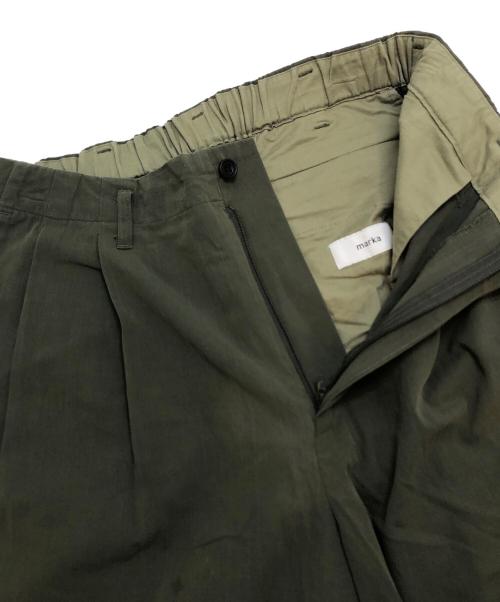 MARKA（マーカ）MARKA (マーカ) イージーパンツ カーキ サイズ:2の古着・服飾アイテム