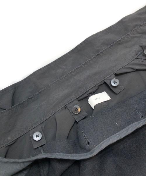 ATON（エイトン）ATON (エイトン) AIR WEATHER SHORT MODS COAT/ ブラック サイズ:04の古着・服飾アイテム