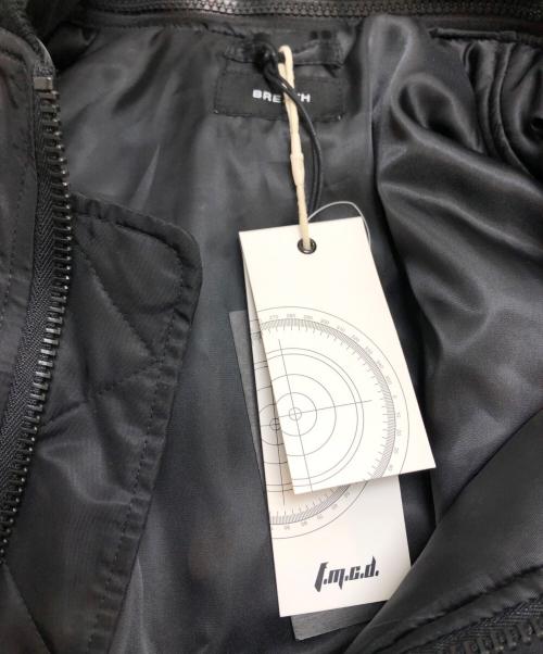 BREATH（ブレス）BREATH (ブレス) F.M.C.D (エフ エム シー ディー) 3WAY OLD ENGLISH LOGO BOMBER JACKET ブラック サイズ:M 未使用品の古着・服飾アイテム