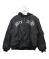 BREATH（ブレス）の古着「3WAY OLD ENGLISH LOGO BOMBER JACKET」｜ブラック