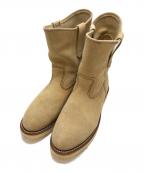 RED WINGレッドウィング）の古着「ペコスブーツ」｜ベージュ