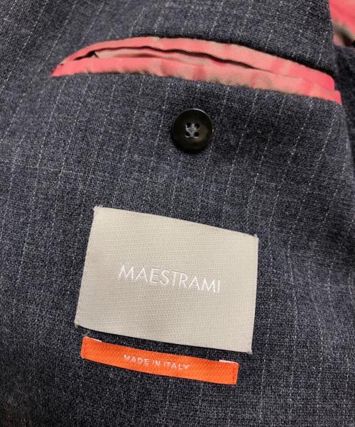 MAESTRAMI（マエストラミ）MAESTRAMI (マエストラミ) テーラードジャケット グレー サイズ:54の古着・服飾アイテム
