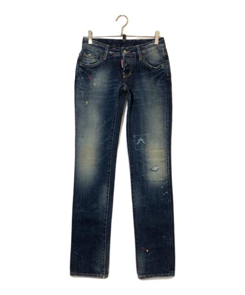 DSQUARED2（ディースクエアード）DSQUARED2 (ディースクエアード) デニムパンツ インディゴ サイズ:40の古着・服飾アイテム