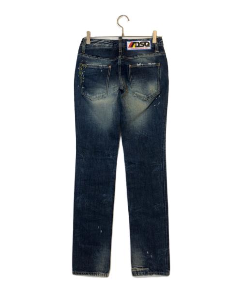 DSQUARED2（ディースクエアード）DSQUARED2 (ディースクエアード) デニムパンツ インディゴ サイズ:40の古着・服飾アイテム
