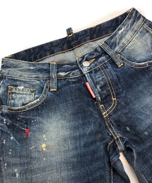 DSQUARED2（ディースクエアード）DSQUARED2 (ディースクエアード) デニムパンツ インディゴ サイズ:40の古着・服飾アイテム