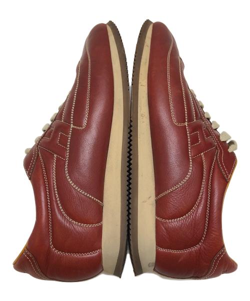 HERMES（エルメス）HERMES (エルメス) Quick/クイック/ローカットスニーカー ブラウン サイズ:43の古着・服飾アイテム