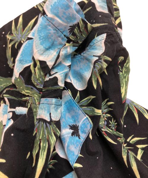 HUF（ハフ）HUF (ハフ) 総柄シャツ ブラック サイズ:Mの古着・服飾アイテム