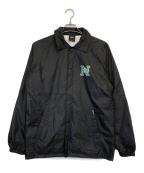 HUFハフ）の古着「コーチジャケット/ナイロンジャケット」｜ブラック
