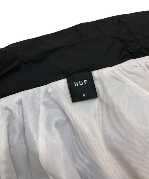 HUF（ハフ）HUF (ハフ) コーチジャケット/ナイロンジャケット ブラック サイズ:Sの古着・服飾アイテム