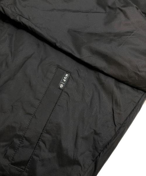 HUF（ハフ）HUF (ハフ) コーチジャケット/ナイロンジャケット ブラック サイズ:Sの古着・服飾アイテム