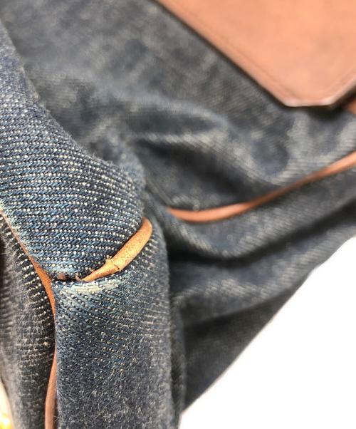 EVISU（エヴィス）EVISU (エヴィス) デニムバッグ インディゴ サイズ:表記なしの古着・服飾アイテム