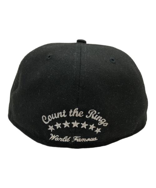 New Era（ニューエラ）New Era (ニューエラ) SUPREME (シュプリーム) キャップ ブラック サイズ:7 3/8 /58.7cmの古着・服飾アイテム