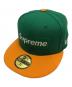 SUPREME（シュプリーム）の古着「2-TONE BOX LOGO/ロゴキャップ」｜グリーン
