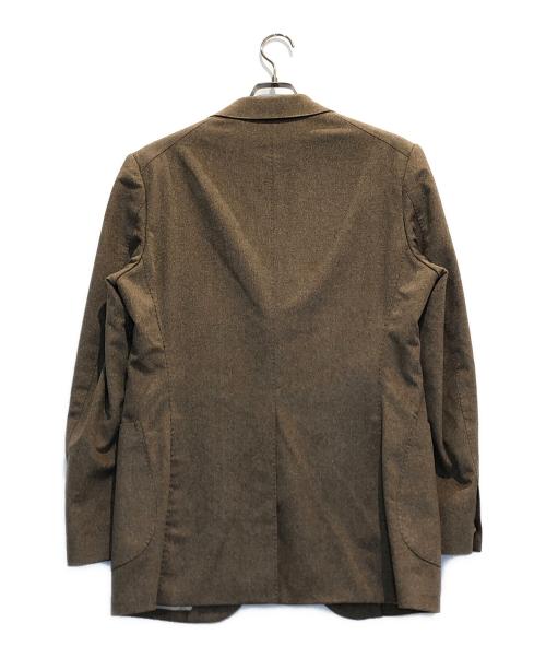 UNIVERSAL LANGUAGE（ユニバーサルランゲージ）UNIVERSAL LANGUAGE (ユニバーサルランゲージ) カシミヤテーラードジャケット ブラウン サイズ:AB6の古着・服飾アイテム
