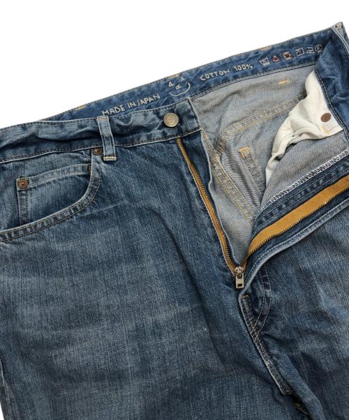 45R（フォーティファイブ・アール）45R (フォーティファイブ・アール) ライ麦デニムのバチ比女（淡）/デニムパンツ インディゴ サイズ:32の古着・服飾アイテム