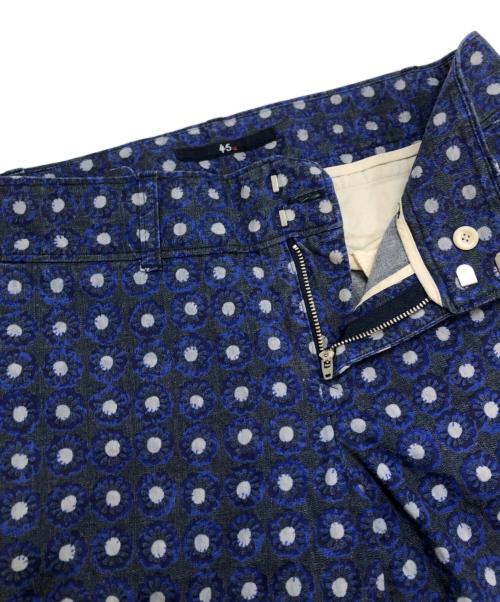 45R（フォーティファイブ・アール）45R (フォーティファイブ・アール) デイジー柄パンツ インディゴ サイズ:3の古着・服飾アイテム