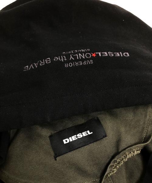 DIESEL（ディーゼル）DIESEL (ディーゼル) トレンチコート ブラック サイズ:XXSの古着・服飾アイテム