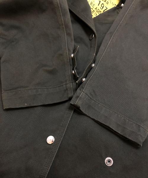 DIESEL（ディーゼル）DIESEL (ディーゼル) トレンチコート ブラック サイズ:XXSの古着・服飾アイテム