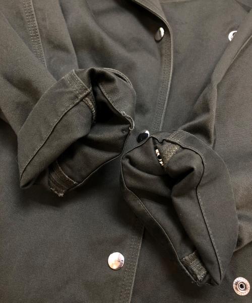 DIESEL（ディーゼル）DIESEL (ディーゼル) トレンチコート ブラック サイズ:XXSの古着・服飾アイテム