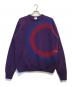 POP TRADING COMPANY（ポップトレーディングカンパニー）の古着「クルーネックニット」｜パープル