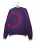 POP TRADING COMPANY (ポップトレーディングカンパニー) クルーネックニット パープル サイズ:M 未使用品：6000円