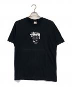 NIKE×stussyナイキ×ステューシー）の古着「プリントロゴTシャツ」｜ブラック