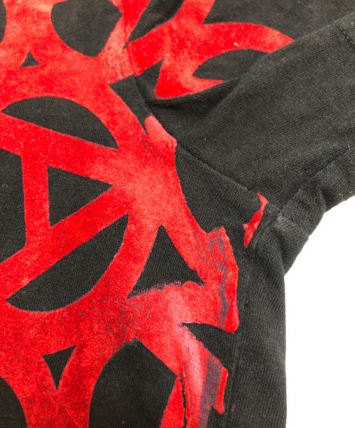 JUNYA WATANABE MAN（ジュンヤワタナベマン）JUNYA WATANABE MAN (ジュンヤワタナベマン) コットンフロッキーアナーキー ブラック サイズ:表記なしの古着・服飾アイテム