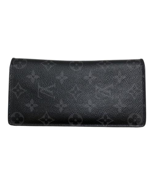 LOUIS VUITTON（ルイ ヴィトン）LOUIS VUITTON (ルイ ヴィトン) ポルトフォイユ ブラザ モノグラム エクリプス ブラック サイズ:表記なしの古着・服飾アイテム