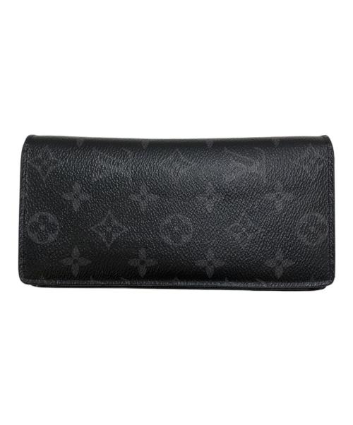LOUIS VUITTON（ルイ ヴィトン）LOUIS VUITTON (ルイ ヴィトン) ポルトフォイユ ブラザ モノグラム エクリプス ブラック サイズ:表記なしの古着・服飾アイテム