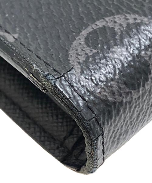 LOUIS VUITTON（ルイ ヴィトン）LOUIS VUITTON (ルイ ヴィトン) ポルトフォイユ ブラザ モノグラム エクリプス ブラック サイズ:表記なしの古着・服飾アイテム