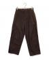 BRU NA BOINNE（ブルーナボイン）の古着「R-PANTS」｜ブラウン