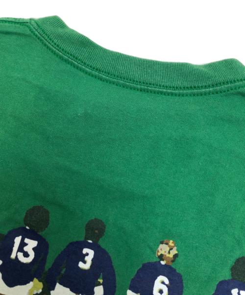 stussy（ステューシー）stussy (ステューシー) プリントTシャツ グリーン サイズ:Lの古着・服飾アイテム