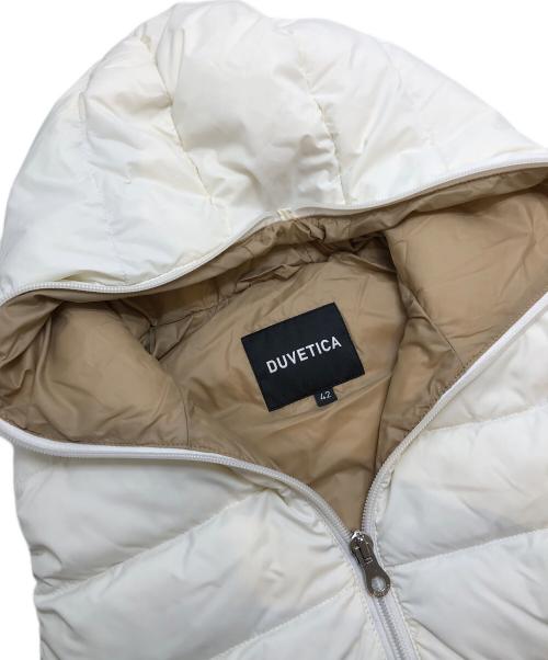 DUVETICA（デュベティカ）DUVETICA (デュベティカ) FEBECINQUE/フェベチンクエ/ダウンベスト ホワイト サイズ:42の古着・服飾アイテム