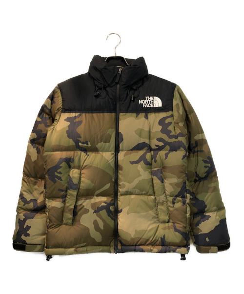 THE NORTH FACE（ザ ノース フェイス）THE NORTH FACE (ザ ノース フェイス) Novelty Nuptse Jacket カーキ サイズ:Ｓの古着・服飾アイテム