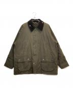 Barbourバブアー）の古着「CLASSIC BEDALEWAX Oiled Jacket」｜カーキ