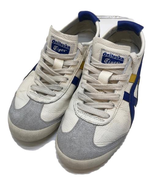 Onitsuka Tiger（オニツカタイガー）Onitsuka Tiger (オニツカタイガー) ローカットスニーカー ホワイト サイズ:23CMの古着・服飾アイテム